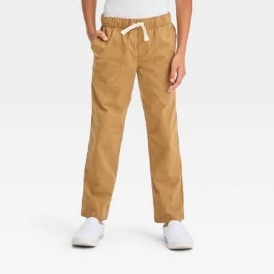 Boys' Cat & Jack Bottoms Cat & Jack Pull Straight Pants 10