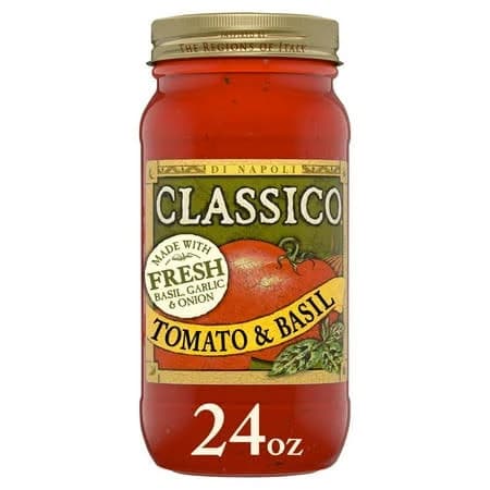 Classico Pasta Sauce Tomato Basil