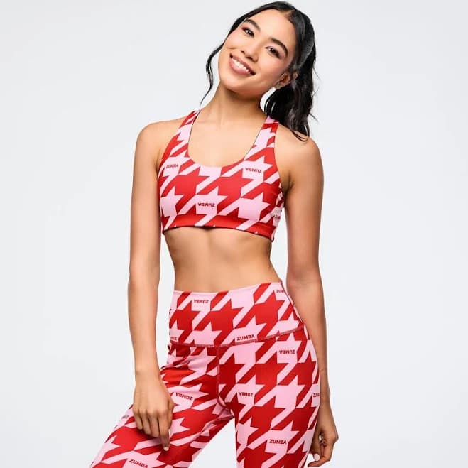 Zumba Amour Z-Lift Reversible Scoop Bra