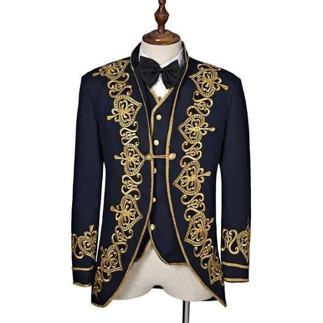 Victorian Baroque Embroidered Tailcoat