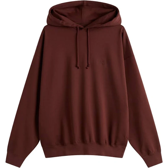 Y-3 Women's Hoodie in Burgundy, Size L | END Clothing