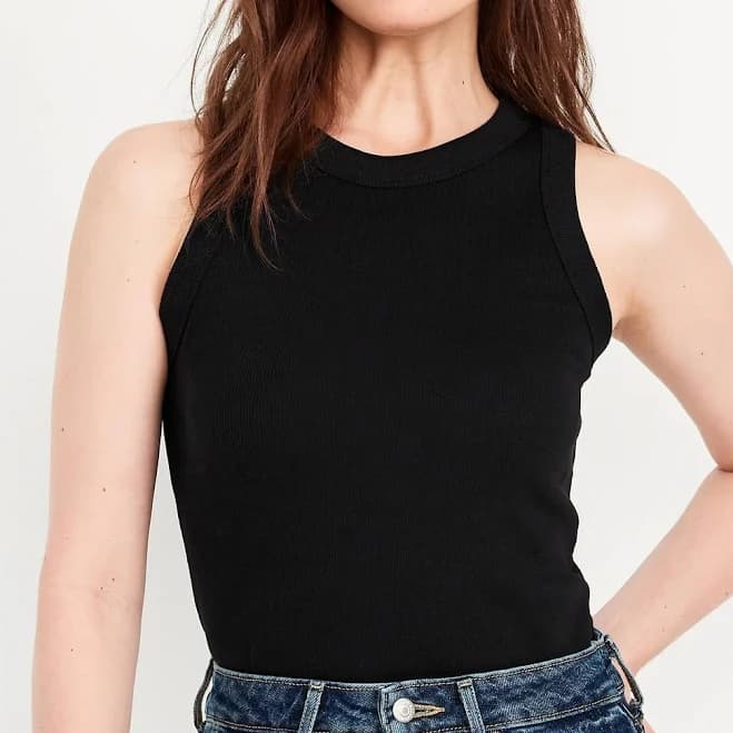 Old Navy Women's Snug Crop Tank Top