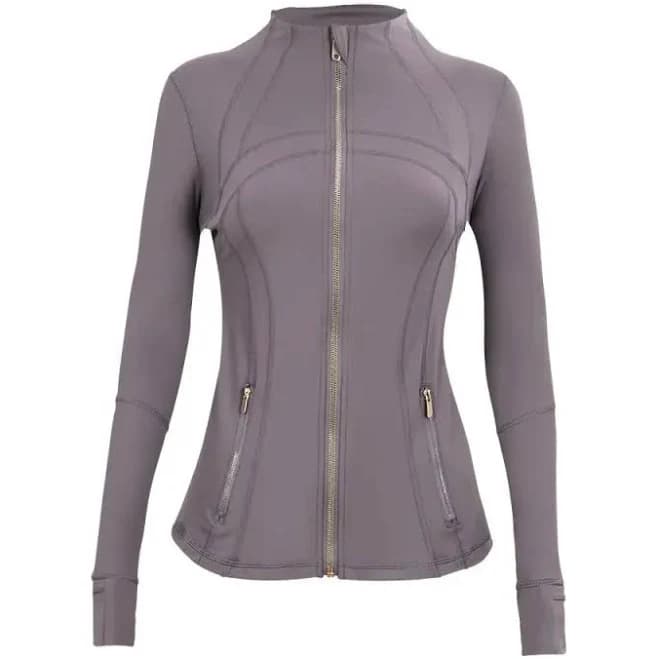 Women's Slim Fit Long Sleeve Yoga Jacket