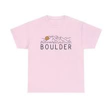 Maglietta Boulder, Colorado, vestibilità classica retrò, unisex, vestibilità Boulder - Personalizzazione disponibile - Etsy Italia