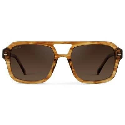 Sydney | Oversized Square Prescription Eyeglasses Beige Tortoise
