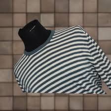 Sid Mashburn VINTAGE Sid Mashburn Women's Sweater Pullover Size Medium All Seasons Cotton Blend Striped Blue | Grailed