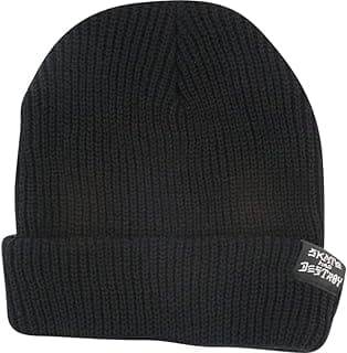 Magazine Skategoat/Skate And Destroy Black Beanie Hat
