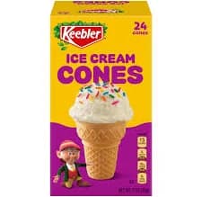 Keebler Ice Cream Cones