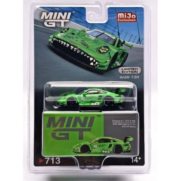 Porsche 911 GT3 R IMSA Sebring 12 Hours GTD 2023#80 AO Racing