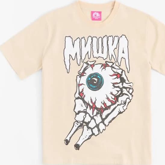 Mishka Heavy Weight Boxy Fit Graphic Print Tee