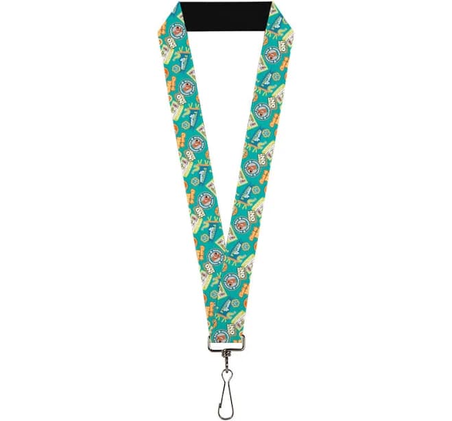 Scooby Doo School Spirit Collage Lanyard