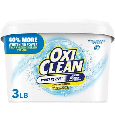OxiClean White Revive Laundry Whitener Stain Remover