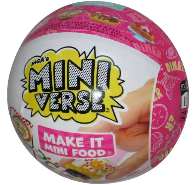 Mini Verse Make It Food Diner Series 2 Blind Random Toy Capsule Ball
