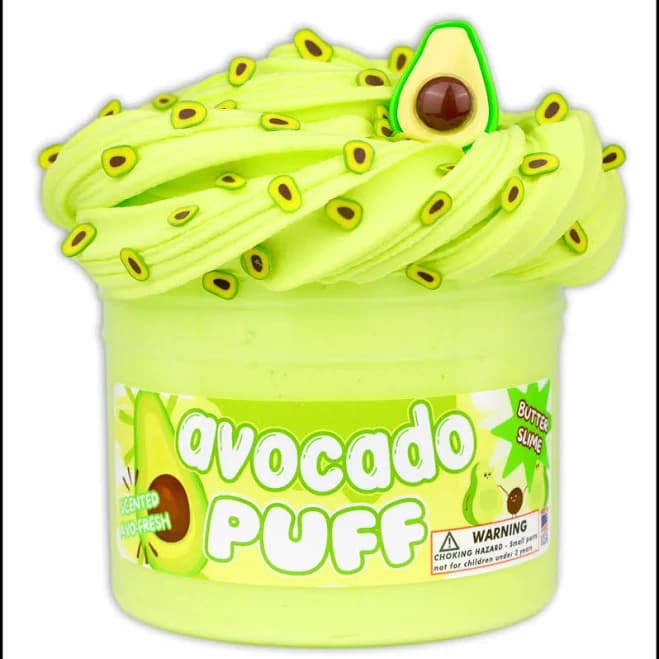 Avocado Puff Slime