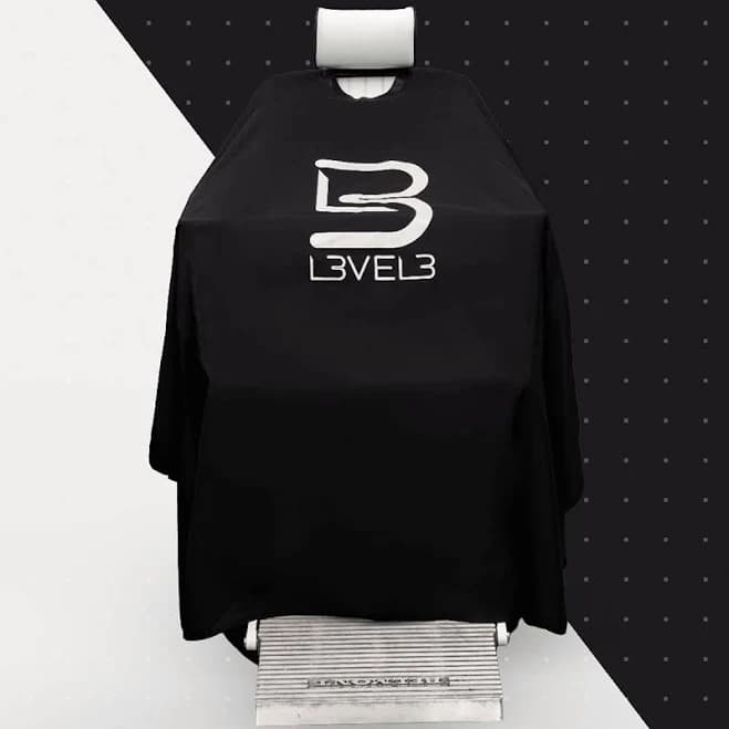 L3vel3 Professional Rubber Neck Cutting Cape
