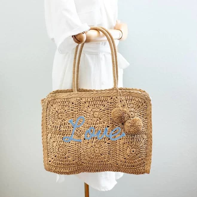 Straw Tote