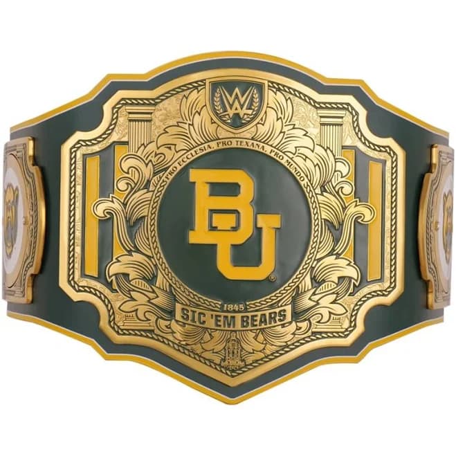 Baylor Bears WWE Legacy Title Belt