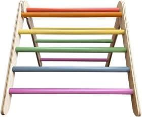Bella Luna Toys Rainbow Climbing Triangle