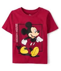 The Children's Place Baby and Toddler Boys Mickey Mouse Graphic T-Shirt