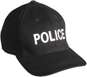 HEROS PRIDE Universal Police Hat with Brim