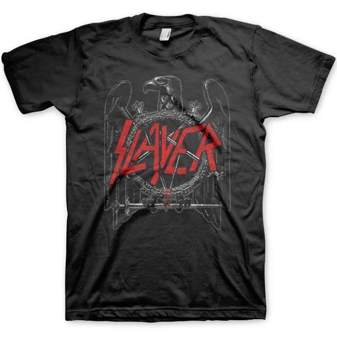Slayer Men's Black Eagle T shirt
