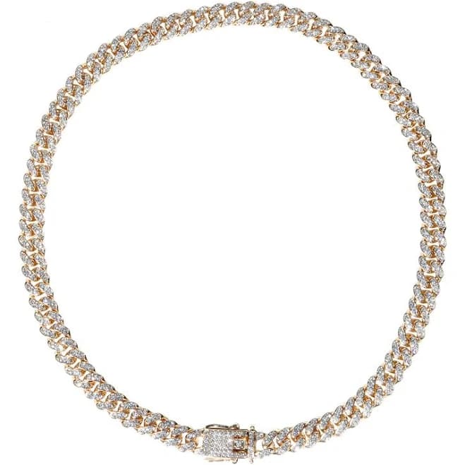 Cuban Link Gold Chain Necklace 10mm
