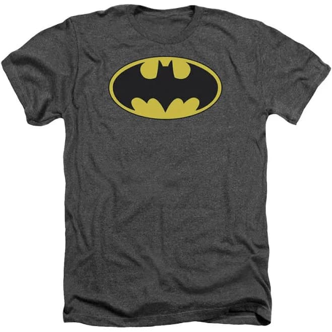 Batman Men's Classic Bat Logo T-Shirt