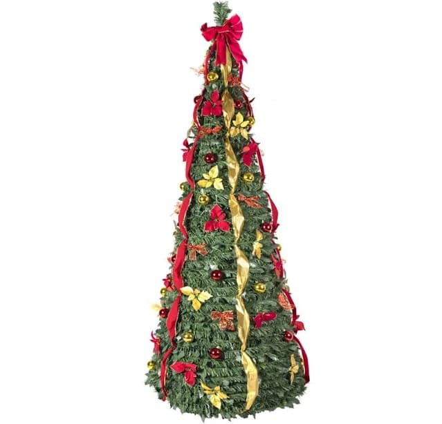 Pop-Up Christmas Tree with 150 Warm White UL Lights