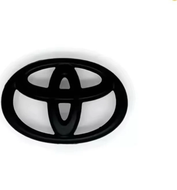 Toyota Steering Wheel Badge Emblem In Matte Black