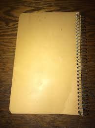 Vintage Small Spiral Notebook. Murray State University Notebook. 1980's Murray State Spiral Paper Notebook