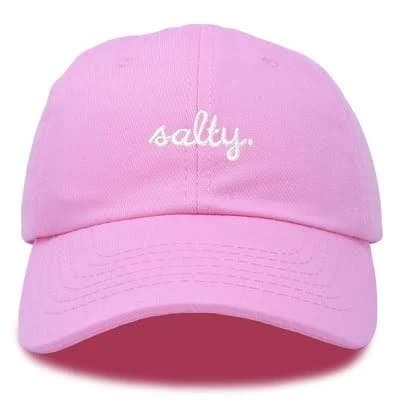 Dalix Women's Salty Embroidered Cotton Baseball Cap