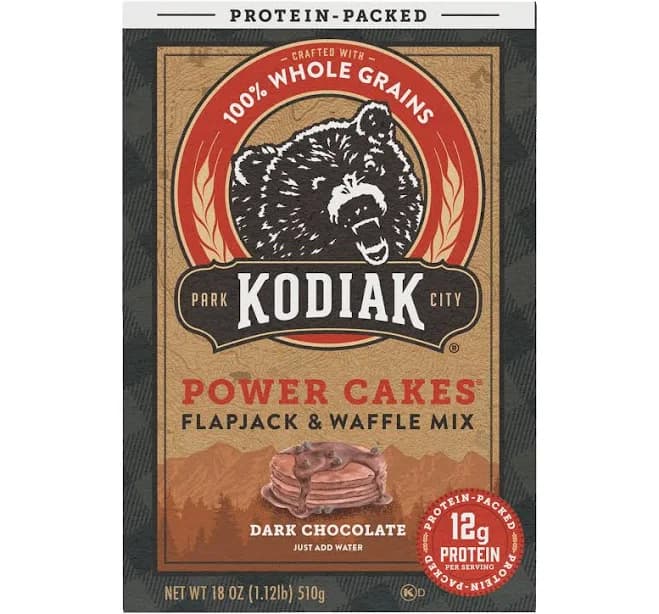 Kodiak Power Cakes Dark Chocolate Flapjack & Waffle Mix