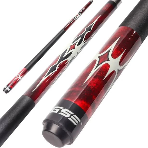 GSE 58" 2-Piece Canadian Maple Billiard Pool Cue Stick