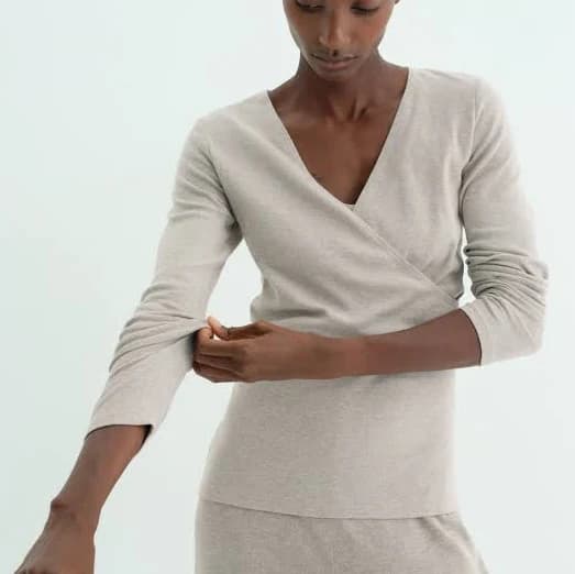 H&M Mama Ribbed Nursing Top