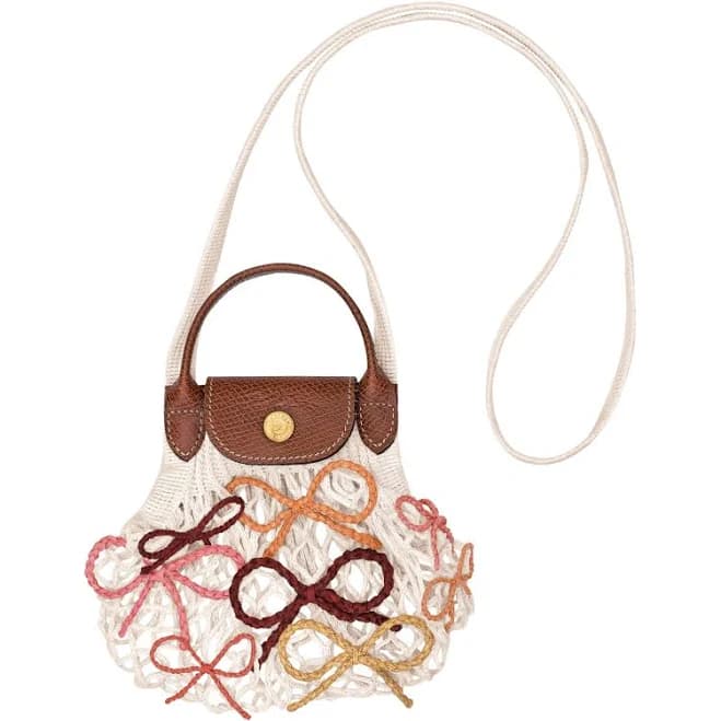 Longchamp Xs Le Pliage Collection Mesh Bag