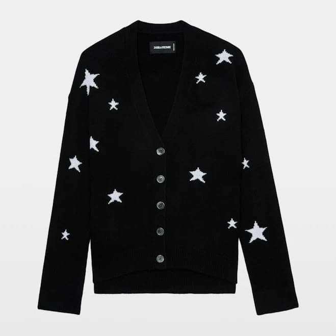 Zadig&Voltaire Mirka Star-pattern Women Cardigan