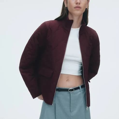 H&M Ladies Oversized Quilted Jacket