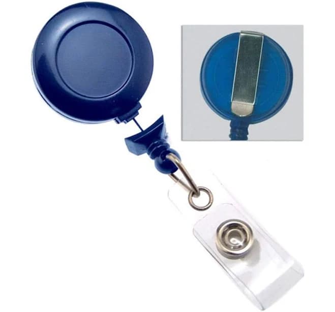 No Twist Vinyl Badge Reel