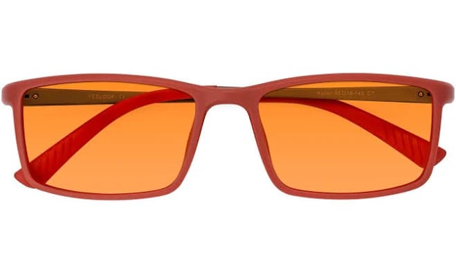 Matte Wrap Around TR90 Rectangle Tinted Sunglasses Sunwear Lenses