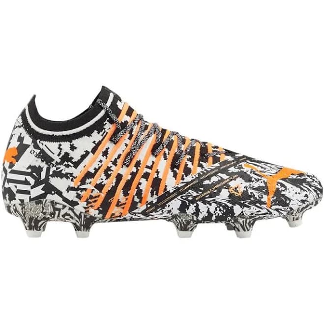 Puma Future Z 1.3 Teaser FG AG 'White Black Neon Citrus' | Men's Size 9.5