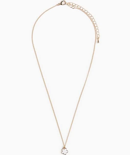 H&M Ladies Flower-Pendant Necklace