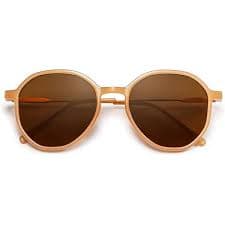 Amazon.com: COTIA Round Diamond Sunglasses For Women Zircon Fashion Sunglasses Tide Round Frame Street Shooting Sunshade Mirror Glasses (champagne) : Clothing, Shoes & Jewelry