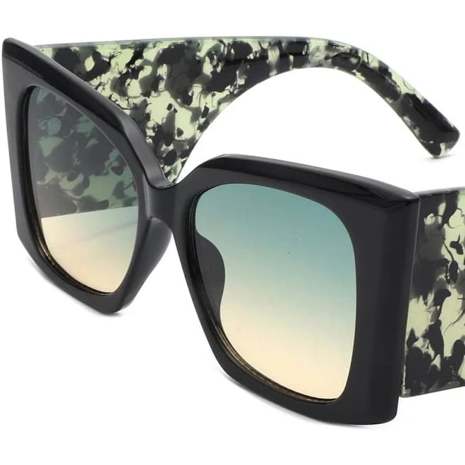 Skydusts Women's Oversize Square Chunky Sunglasses