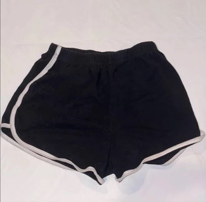 Women's Athletic Shorts with White Trim