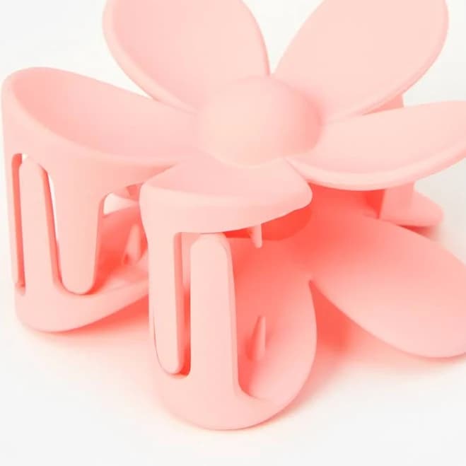 Claire's Matte Flower Hair Claw