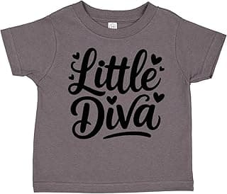Little Diva Cute Heart Design Toddler T-Shirt