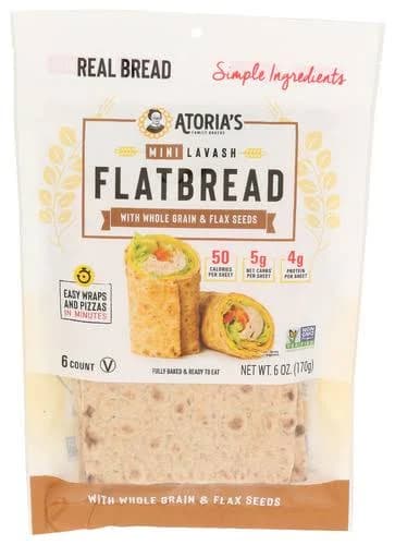 Atoria's Family Bakery Mini Lavash Flatbread