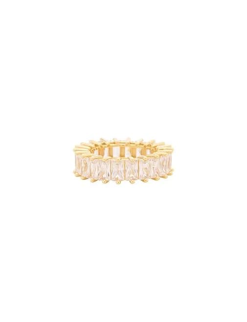 The M Jewelers NY Emerald Cut Pave Gold Ring
