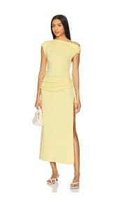 LIONESS x REVOLVE Original Sin Dress in Lemon | REVOLVE