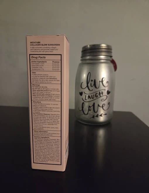 Medicube Skincare | Medicube Collagen Glow Sunscreen Spf 50 Pink Radiance | Color: Pink | Size: Os | Seamich714's Closet